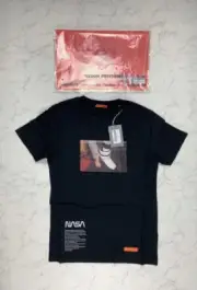 Heron Preston Black Photo Nasa T-Shirt: XS