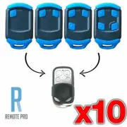 10 x Centsys/Centurion NOVA Blue Garage Remote Control Replacement