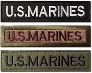 [YOYUMI] Military Patch Marine Corps Chest Embroidered Patch Tactical Patch Morale Hook and Loop