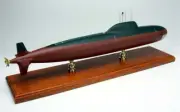 Russian Navy Alfa Class SSN Nuclear Attack Submarine Desk Ship 1/130 SC Model
