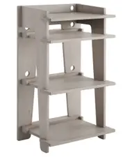 Crosley Radio Gray Soho Turntable Stand