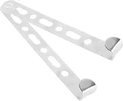 TOPPERFUN 2pcs Power Supply Fixing Bracket For Auto Air Filter Cold Air Intake Induction Tubing Filter Holder Car Mounting Bracket Replacement For Power Supply Mounting