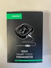 Tenergy LCD Digital Meat Thermometer/Probe For Smoker Grill Food BBQ Thermometer