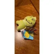 Dr Seuss The Grinch Plush Bag Clip Keyring - Soft Keychain