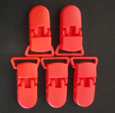 5X Plastic Baby Pacifier/Dummy Clips Soother for Baby Pacifier/Dummy Holder