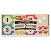 Melissa & Doug - Numbers Wooden Puzzle Cards
