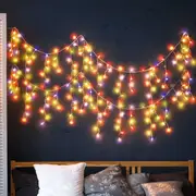 Marlow 300 LED Curtain Fairy String Lights Wedding Outdoor Xmas Party Lights Warm White