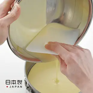 日本進口cakeland家用烘焙刮刀帶刻度面團切面刀蛋糕奶油刮板抹刀 促銷