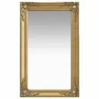 Wall Mirror Baroque Style 50x80 cm Gold vidaXL