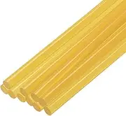 uxcell Mini Hot Glue Gun Sticks 8-inch x 0.27-inch for Glue Guns, Yellow 10pcs
