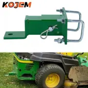 Rear Lawn Trailer Mower Zero Turn Tractor Hitch For John Deere Gas Z Trak Green