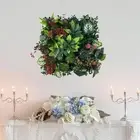 Grass Wall Panel 12 inch Realistic Decorative Privacy Hedge Screen for Terrace