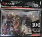 100 Ultra Pro MAGIC M20 V1 Standard Size Matte Deck Protector Sleeves Pack MTG