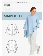 Simplicity Sewing Pattern 10425 Misses Shirt Size 6-14