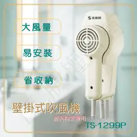 在飛比找生活市集優惠-【達新牌】掛壁式吹風機 TS-1299P