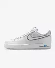 Nike Air Force 1 '07 Men's Shoes in White/Cool Grey/Light Photo Blue