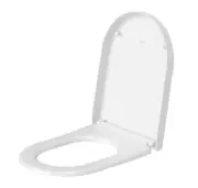 Duravit 2629 Elongated Closed-Front Toilet Seat - White