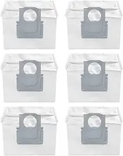6Pack Dust Bag for Roborock Q7 Max / Q7 Max Plus / T8 Vacuum Cleaner Auto-Empty Dock Large Capacity Replacement Bag Accessory Set