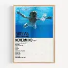 Nirvana Retro Vintage Concert Heavy Metal Band Poster Print