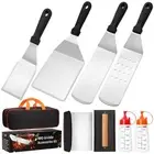 10PCS Griddle Accessories Kit Flat Top Grill Set and Smash Burger Press
