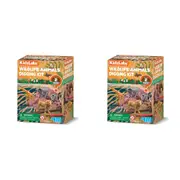 2PK 4M Kidzlabs Wildlife Animal Digging Kit STEM Educational Toy Kids 5y+