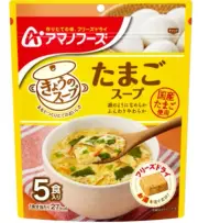 Today's soup Egg soup Instant freeze-dried type 5 cups Amano foods Japan Food