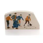 Cats Meow Village Marble Games Wood Accessory Retired 1991 189