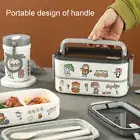 Bento Lunchbox Removable Divider Microwavable Portable Airtight Bento Lunch