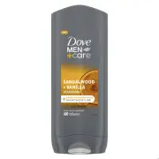 DOVE MEN +CARE Sandalwood & Vanilla Nourishing Shower Gel 400ml 13.5fl. oz.