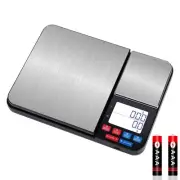 Dual Platform Digital Kitchen and Food Scale, Weight Grams and Ounces for Coo...