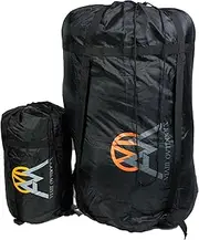 VIAM Outdoors Stuff Sack Bundle One Large One Small Stuff Sack