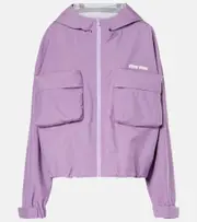 [Miu Miu] Miu Miu Technical canvas jacket AU 12 purple