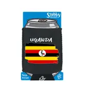 Uganda Country Flag Nationality - Stubby Holder With Base