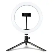 LED Circular Fill Light with USB Adjustable Desktop Triangle Bracket and8210