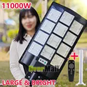 11000WLED Solar Flood Light Motion Sensor Security Wall Yard Street Outdoor Lamp