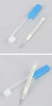 Mercury Free Adult Kids Thermometer Scale Traditional Glass Termometro Cubano
