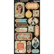 Graphic 45 - Well Groomed - Chipboard Die-cuts