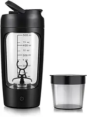 Binxind Electric Protein Portable 1200mAh Rechargeable Blender Cup Automatic Self Stirring Mug Mixing Cups Black
