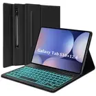 Keyboard Case for Samsung Galaxy S10 Plus and Tab S9 FE+ 5G (12.4-inch), Deta...