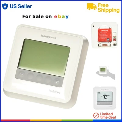 Programmable Thermostat Wi-Fi Control White for Heating Cooling