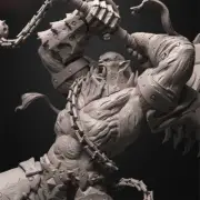 Blackhand 3D print figure 1/6 39cm Model Kit Unpainted Unassembled GK
