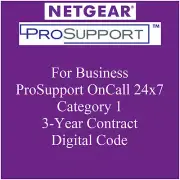 *NEW* NETGEAR PMB0331 ProSupport OnCall 24x7 for 3 year Category 1
