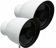 Silicone Cover w Weather Protection for Nest Cam Security Camera - White 2Pack