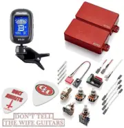 EMG GH Set Gary Holt Red 81 + 89R Active Humbucker Pickup Set ( GUITAR TUNER )