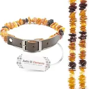 Amber Collar for Dogs and Cats Against Ticks, Natural Tick Protection with Amber Chain as a Tick Collar, Amber Collar for Large and Small Dogs, Also Cats, Alternative Tick Protection