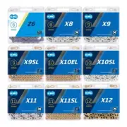 KMC 11 Speed X11/X11EL/X11SL Gold 118L MTB Bicycle Road Bike Chain For Shimano
