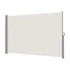 NNEDSZ Side Awning Sun Shade Outdoor Blinds Retractable Screen 2X3M Cream