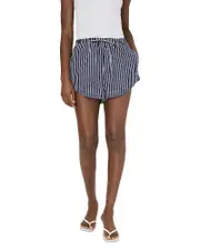 French Connection Alexis Rounded Drawstring Shorts