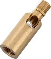 GANAZONO Copper Adjustable Angle Wall Sconce Light Adapter for Sloped Ceilings Versatile Fixture Accessory for Various Decor Styles Swivel Design Easy Installation
