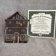Charles Wysocki Folktown Series THE TOWN FLORIST #4 Building VTG